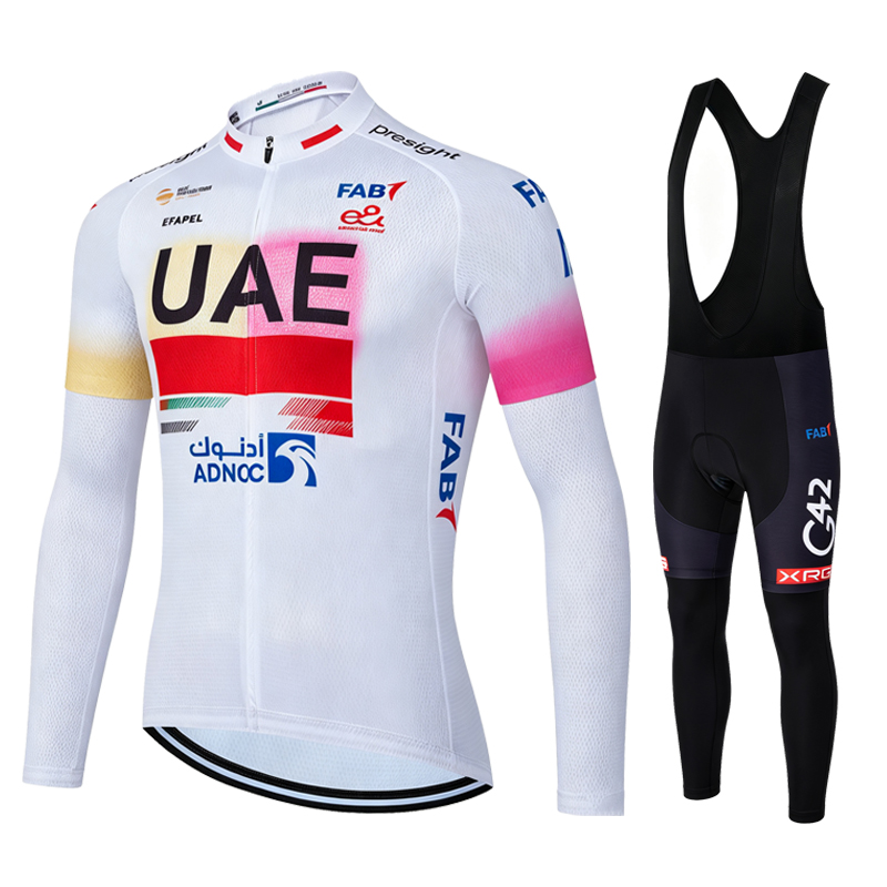 Cycling Gear Brands - 2027 UAE Team Radtrikot-Set Herren Langarm