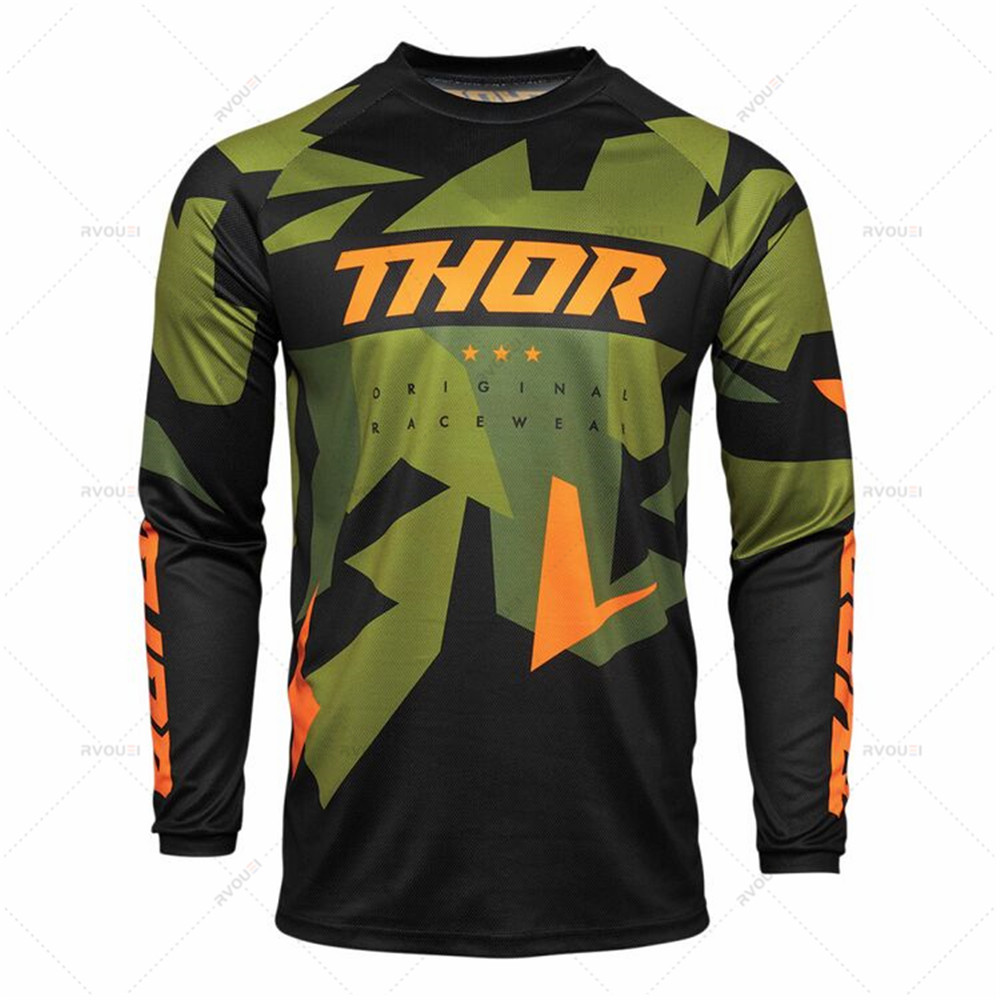 Cycling Gear Jersey - Motorrad Mountainbike Team Downhill Trikot Neues