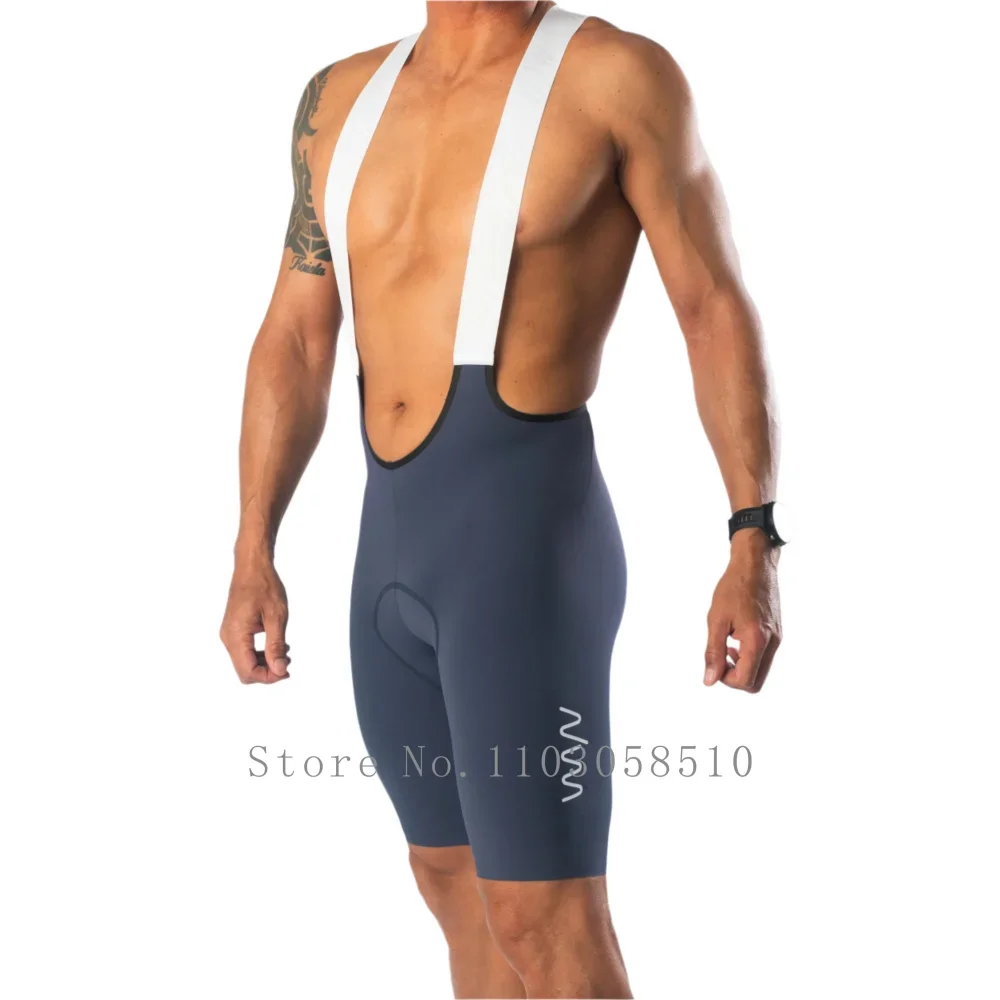Cycling Bib Shorts - Wyn Herren-Radtrikot-Shorts mit langem Bein, für