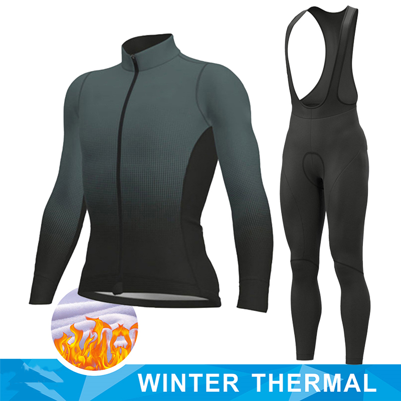 Cycling Gear Brands - 2026 Pro Warmes Winter-Thermo-Fleece Radsport-Trikot-Set für