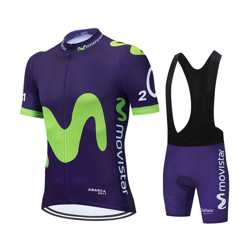Neue Sommer Movistar Team Radf – Cycling Bib Shorts Bewertung und Preis